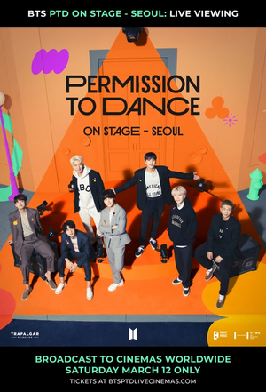 BTS PERMISSION TO DANCE ON STAGE - SEOUL: LIVE VIEWING Coming to Cinemas Worldwide 