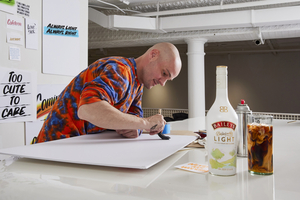 BAILEYS DELICIOUSLY LIGHT Partners with Contemporary Artist Baron Von Fancy Image