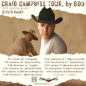 Craig Campbell Announces New Tour Dates 