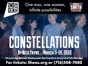 Second Generation Theatre Presents Nick Payne's CONSTELLATIONS in March 