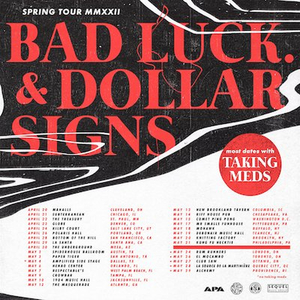 Bad Luck. Announces Co-Headline Tour with Dollars Signs Image
