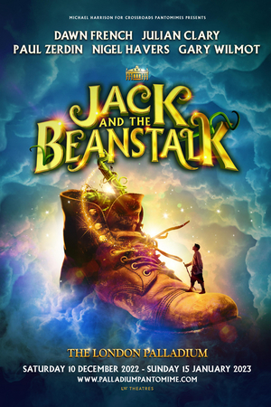 JACK AND THE BEANSTALK Returns to The London Palladium in December  Image