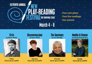 The Growing Stage to Host 11th Annual New Play-Reading Festival 