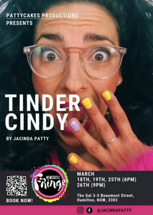 TINDER CINDY to Play at Newcastle Fringe in March 