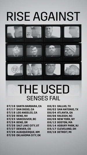 The Used Announce Tour With Rise Against 
