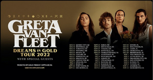 Greta Van Fleet Announce Fall 2022 Arena Tour Dates Image