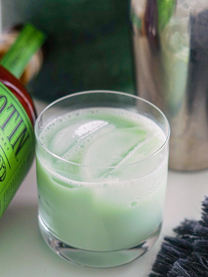 Go Green with BALLOTIN and their Grasshopper Cocktail Recipe Image