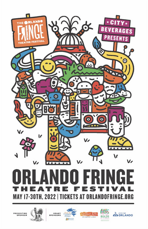 Orlando Fringe Announces Presenting Sponsor and May Festival Poster Design Image