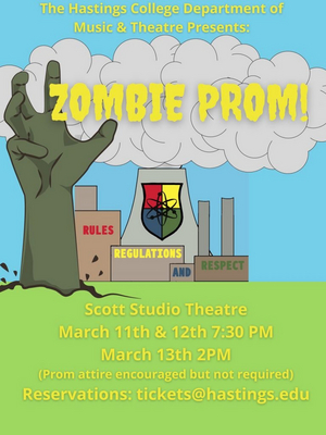ZOMBIE PROM Comes to Hastings College Theatre This Week Image