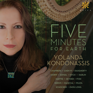 Harpist Yolanda Kondonassis Releases New Album FIVE MINUTES For Earth  Image