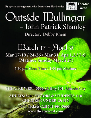 OUTSIDE MULLINGAR Comes to Theatre West This Week 