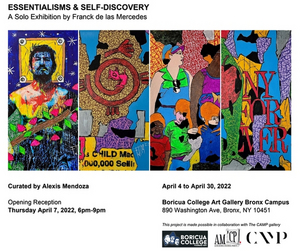 FRANCK DE LAS MERCEDES: ESSENTIALISMS & SELF-DISCOVERY Comes to Boricua College Art Gallery Bronx Campus  Image