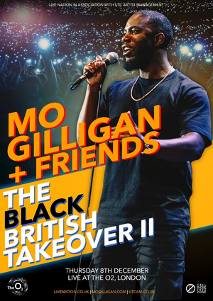 Mo Gilligan Announces His Return To The O2 London  Image