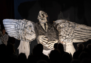 Review: FINISHED WAITING by Bread And Puppet Theater tours Eastern US Image