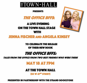 The Town Hall to Present Evening With Jenna Fischer and Angela Kinsey 