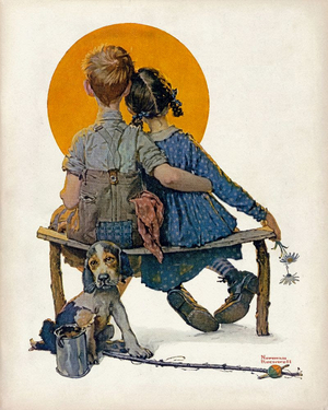 Mystic Museum of Art Presents NORMAN ROCKWELL'S SATURDAY EVENING POST COVERS: TELL ME A STORY  Image