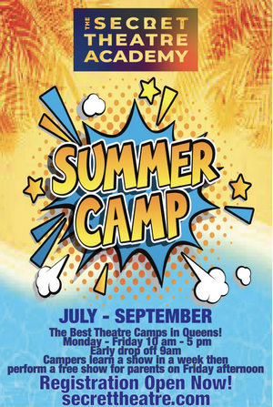 Secret Theatre Announces 2022 Summer Camps  Image