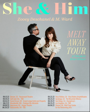 She & Him Announce Melt Away Tour: A Tribute to Brian Wilson 