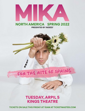 MIKA to Play Kings Theatre in April Image