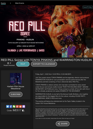Tonya Pinkins to Join in Conversation With Warrington Hudlin Image