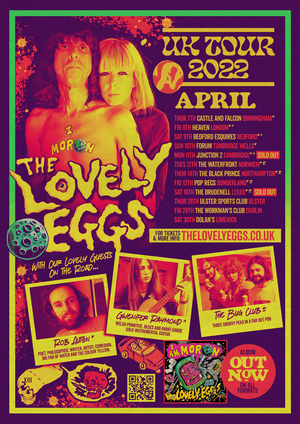 The Lovely Eggs Announce New Tour Dates  Image