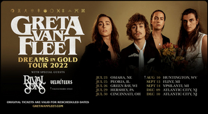 Greta Van Fleet Confirm Rescheduled North American 'Dreams in Gold' Tour Dates 