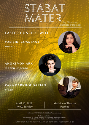Technopolis 20 Presents Easter Concert 'Stabat Mater' This Week 