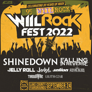 FM Entertainment & Impact Fuel Room Announce 95 WIIL Rock Fest Lineup 
