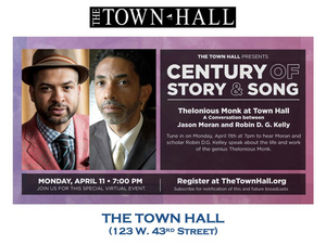 The Town Hall to Present Jason Moran and Robin D.G. Kelly in Conversation  Image