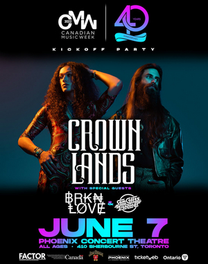 Crown Lands to Kick Off Canadian Music Week Image