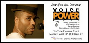 Arts For All Presents YouTube Premiere Of VOICE POWER 