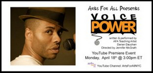Arts For All Presents YouTube Premiere Of VOICE POWER Image