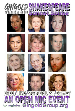 Brenda Braxton, Judith Ivey, Jefferson Mays & More to Join SHAKESPEARE SONNET SOIREE Image