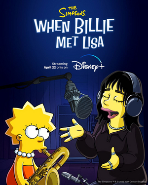 Billie Eilish Teams up With THE SIMPSONS in New Disney+ Short 'When Billie Met Lisa' 
