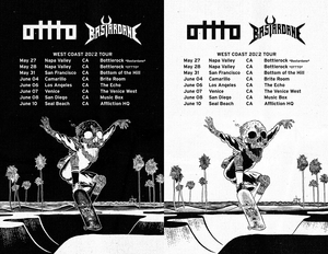 OTTTO & Bastardane Announce West Coast Co-Headlining Tour 