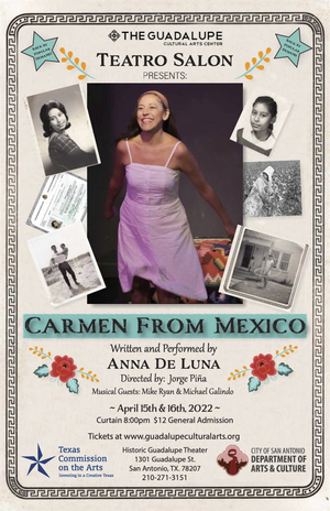 CARMEN FROM MEXICO to Return to The Guadalupe Theater  Image