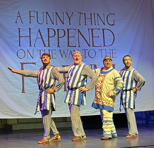 Review: A FUNNY THING HAPPENED ON THE WAY TO THE FORUM at Desert Theatricals At Rancho Mirage Amphitheater  Image