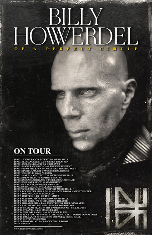 Billy Howerdel (A Perfect Circle) Announces New Album & North American Tour 