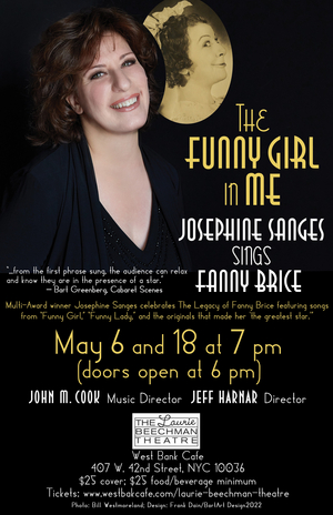 Interview: Josephine Sanges of THE FUNNY GIRL IN ME at Laurie Beechman Theatre 