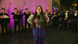 Florencia Cuenca Performs 'Burn' for Jaime Lozano's BROADWAY EN SPANGLISH Series Now Streaming on Broadstream Image