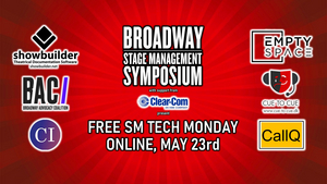 Free Day of Workshops for Stage Managers to be Presented by Broadway Stage Management Symposium 