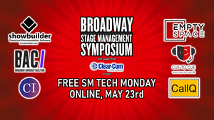 Free Day of Workshops for Stage Managers to be Presented by Broadway Stage Management Symposium Image