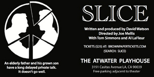 The World Premiere of SLICE opens at The Atwater Playhouse  Image