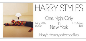 Harry Styles Announces One Night Only in New York to Celebrate New Album 'Harry's House'  Image