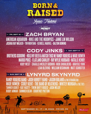 Born & Raised Music Festival Announces 2022 Lineup  Image