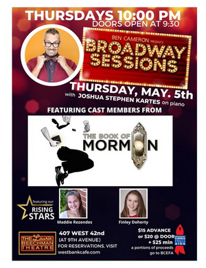 BOOK OF MORMON Cast Members to Join BROADWAY SESSIONS This Week Image
