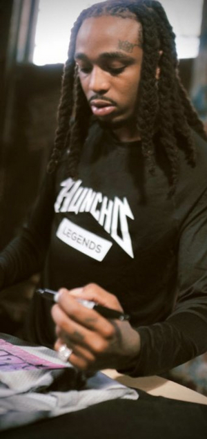 Rapper Quavo Auctions Off Jerseys to Benefit The Quavo Cares Foundation Image