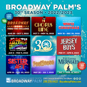 A CHORUS LINE, JERSEY BOYS & More Announced for Broadway Palm's 30th Anniversary Season Image