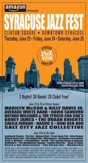 Syracuse Jazz Fest to Return in June  Image