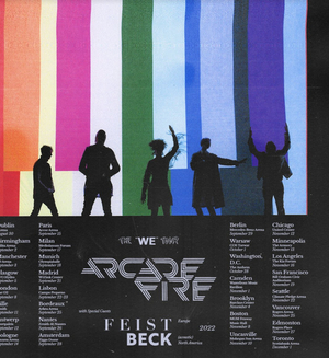 Arcade Fire Announces World Tour for Sixth Album, 